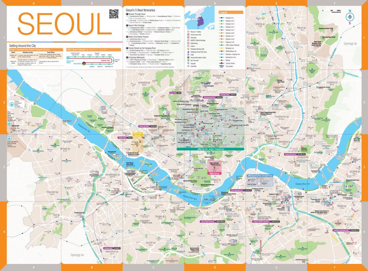 Seoul city map