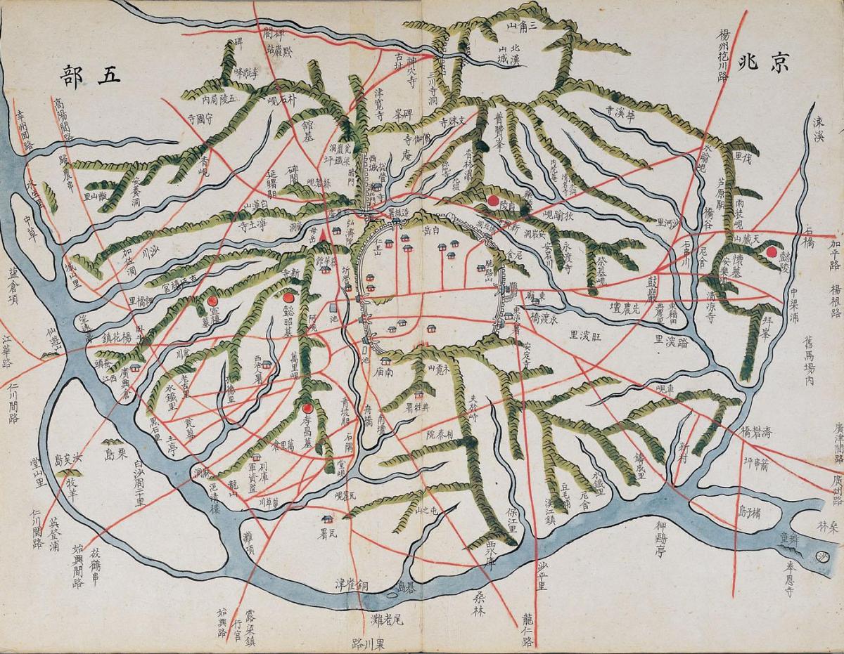Seoul historical map